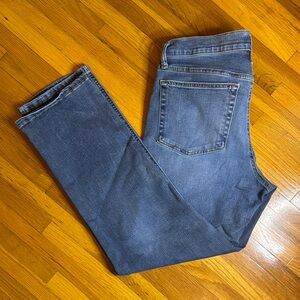 No Boundaries Blue Straight Jeans with Classic Style